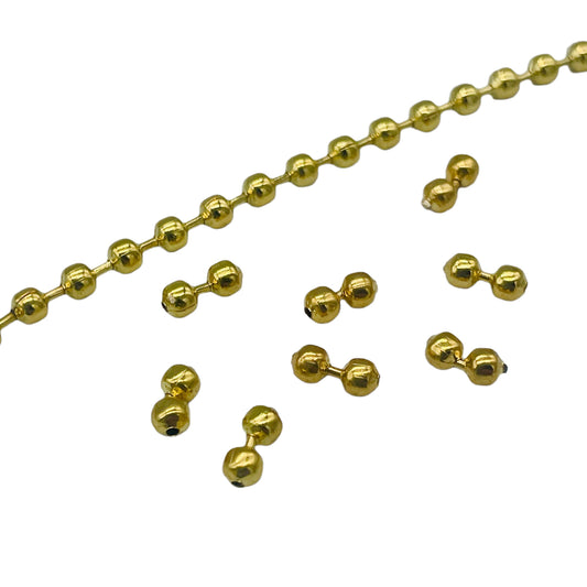 Upavon Metallic Bead Chain Eyes - Upavon Fly Fishing